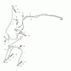 DL650A V-Strom Передние тормозные трубки