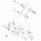 DR-Z125,L Втулки заднего рычага
