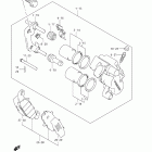 DL650A V-Strom Передний суппорт тормозной