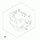 DL650A V-Strom Under cowling set (optional)