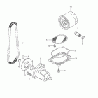 VL800 Boulevard C50 Масляный насос