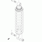 DR-Z125,L Rear shock absorber (dr-z125 e33)