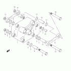 DR-Z400S Втулки заднего рычага