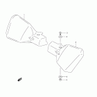 DL1000 V-Strom Knuckle cover