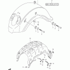 VL800 Boulevard C50 Rear fender (vl800  e33)