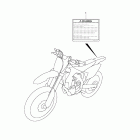 RM-Z450 Наклейка  (e28)