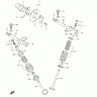 DR-Z125,L Распределительный вал-клапаны