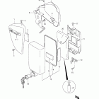 LS650 Boulevard S40 Обтекатель рамы