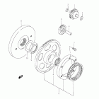 LS650 Boulevard S40 Муфта стартера