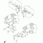 VL800 Boulevard C50 Подножки