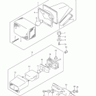DR650SE Задний фонарь
