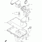 GSX-R750L1 Картер масляный / масляная помпа