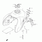 DL650,A V-Strom Fuel tank (dl650a l1 e28)