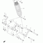 DR650SE Rear cushion lever (e28)