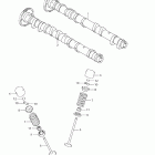 GSX-R750L1 Распределительного вала  /  клапана