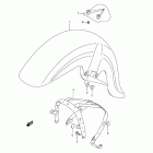 VL800 Boulevard C50 Front fender (vl800 e3)