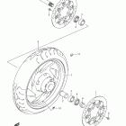 VZR1800,Z Boulevard M109R Front wheel (vzr1800z l1 e33)