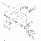 RM-Z450 Rear swinging arm (rm-z450 l1)