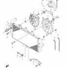 GSX1250FA Радиатор