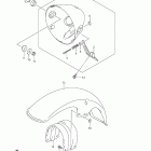 TU250X Фара головного света