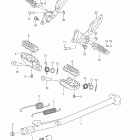 DR-Z400S Подножка