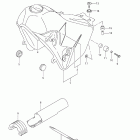 DR-Z400S Fuel tank (dr-z400sl1 e33)