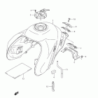 DL650,A V-Strom Fuel tank (dl650 l1 e3)