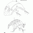 VL800 Boulevard C50 Rear fender (vl800 e33)