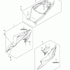GSX-R750L1 Обтекатель рамы