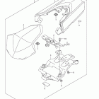 GSX-R1000 Seat tail box