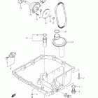 GSX1250FA Картер масляный / масляная помпа