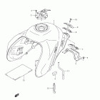 DL650,A V-Strom Fuel tank (dl650a l1 e3)