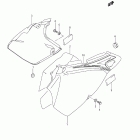 DR-Z400S Frame cover (dr-z400sl1 e3)