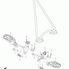 RM-Z450 Footrest (rm-z450 k8 / k9 / l0)