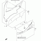 GSX-R600 Нижний обтекатель
