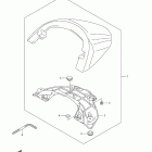 VZR1800,Z Boulevard M109R Seat tail box (vzr1800 l1 e3)