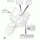 DL650,A V-Strom Label (dl650a l1 e33)