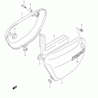 TU250X Обтекатель рамы
