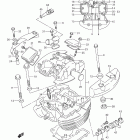 VL800 Boulevard C50 Front cylinder head (vl800t e3)