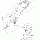 GSX-R600 Обтекатель рамы