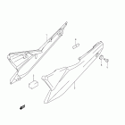 GSX1250FA Обтекатель рамы