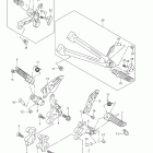 GSX-R750L1 Подножки