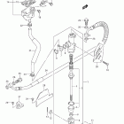 DL650,A V-Strom Rear master cylinder (dl650 l1 e3)