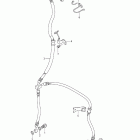 DL650,A V-Strom Front brake hose (dl650 l1 e33)