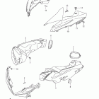 GSX-R600 Air intake pipe