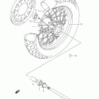 VL800 Boulevard C50 Front wheel (vl800t e28)