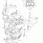 VL800 Boulevard C50 Rear cylinder head (vl800 e3)