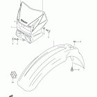 DR-Z400S Переднее крыло