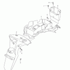 DL650,A V-Strom Rear fender (dl650 l1 e33)