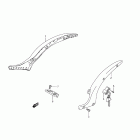 VL800 Boulevard C50 Frame brace